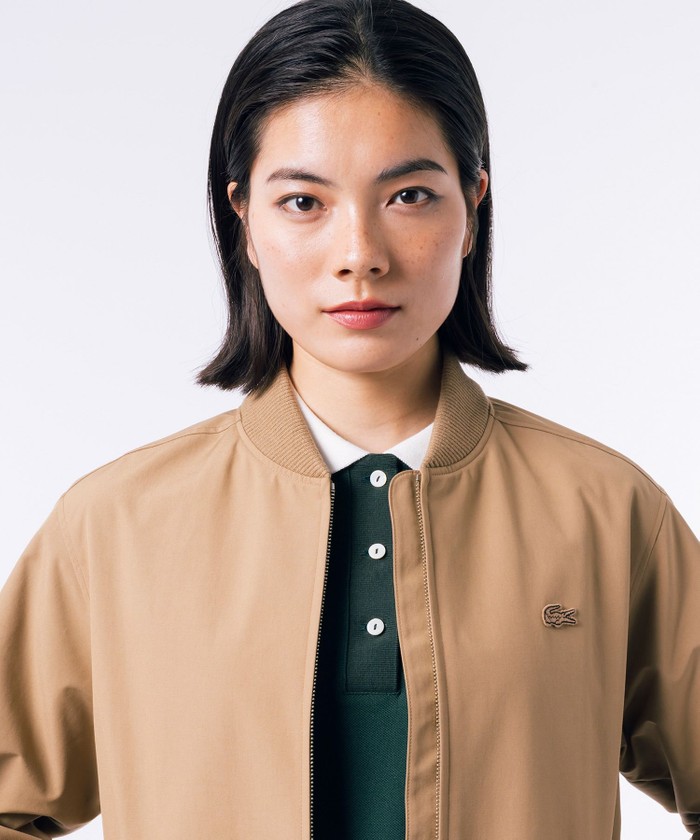 国内即発【LACOSTE】 ルーズフィットAラインボマーコート セール 30%OFF】ラコステ LACOSTE ルーズフィットAラインボマー