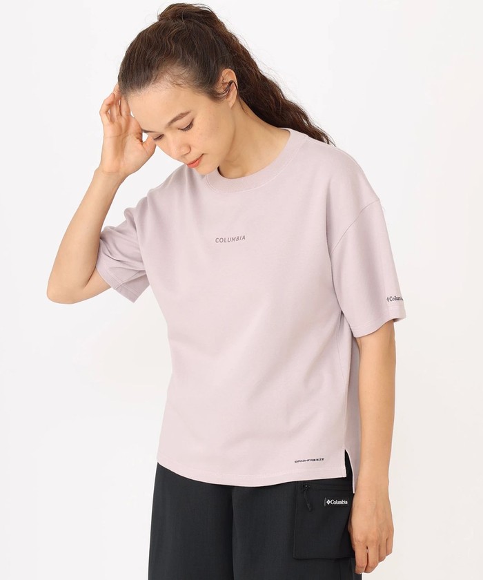 ドゥロワー DRWプリント ショートスリーブ Tシャツ カットソー