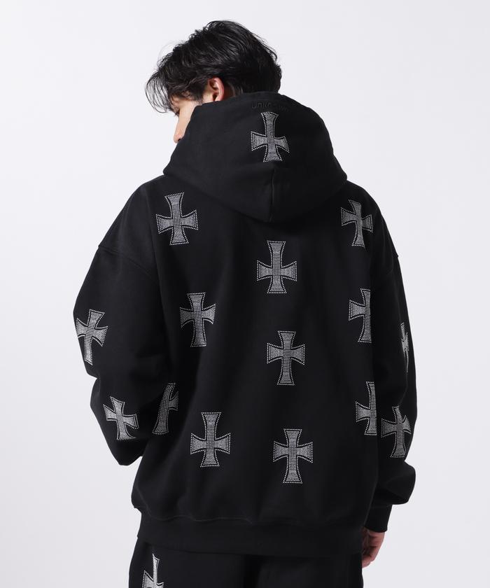 UNKNOWN LONDON/アンノウンロンドン/BLACK WHITE CROSS RS