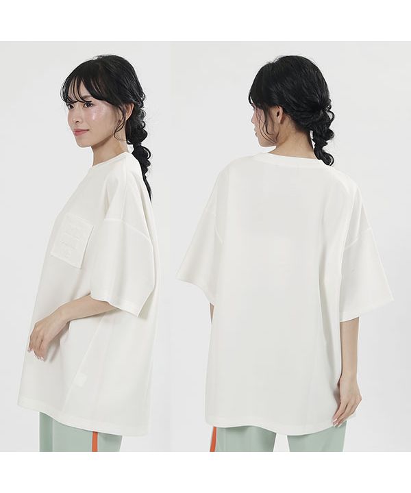 マリークワント MARY QUANT エンボスロゴポケットビッグ プル マリークワント MARY QUANT エンボスロゴポケットビッグ プル