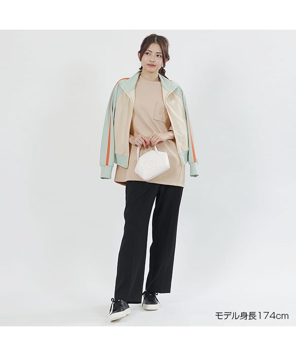 マリークワント MARY QUANT エンボスロゴポケットビッグ プル