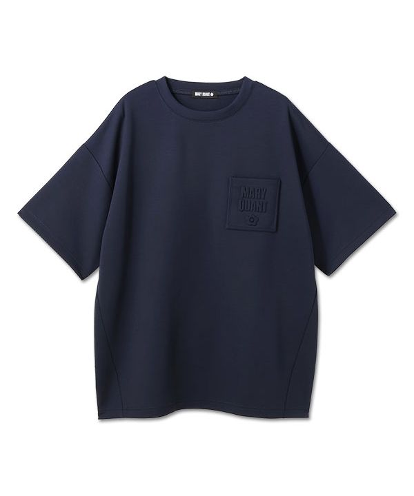 マリークワント MARY QUANT エンボスロゴポケットビッグ プル