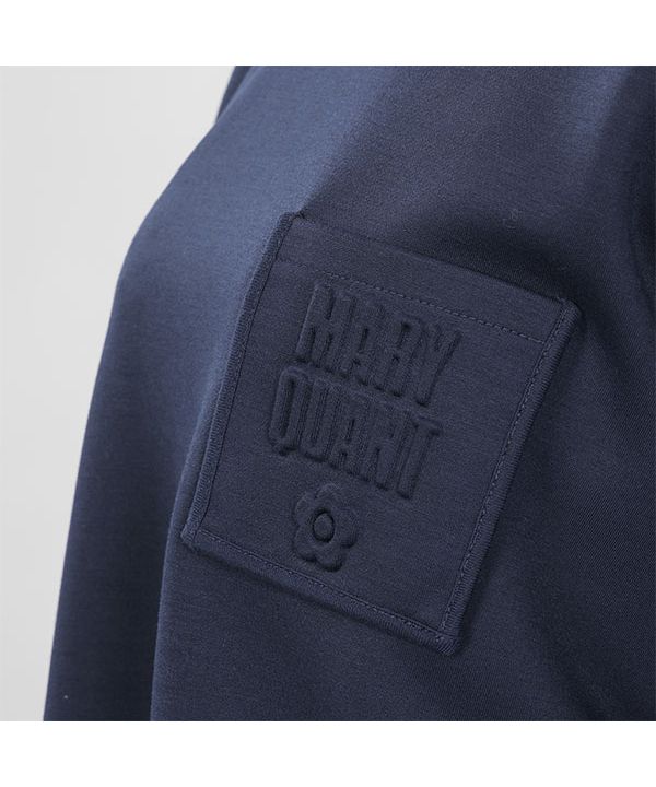 マリークワント MARY QUANT エンボスロゴポケットビッグ プル