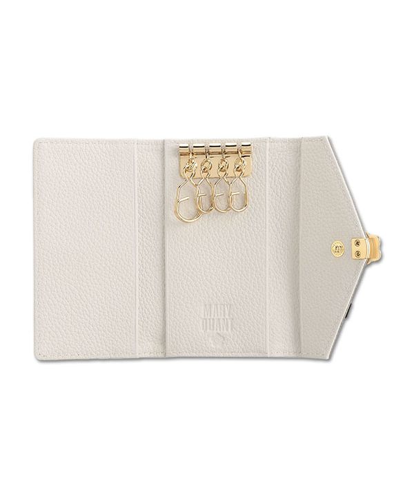 新品未使用　MARY QUANT マリークワント　キーケース　ベージュ MARY QUANT マリークワント マリクワ キーケース ギフト
