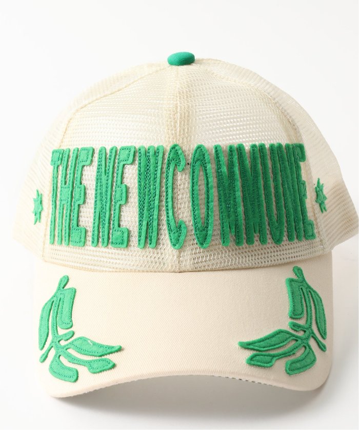 FAF / フェイク アス フラワーズ】THE NEW COMMUNE MESH TRUCKER
