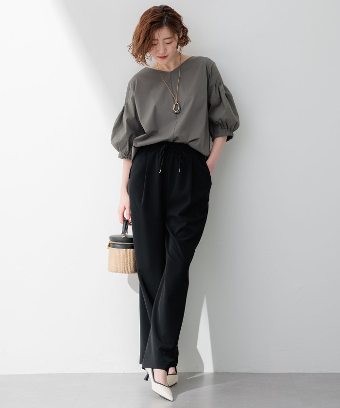 [定休日以外毎日出荷中] セール 30%OFF】【新色追加/洗える】スムースデザイン トップス