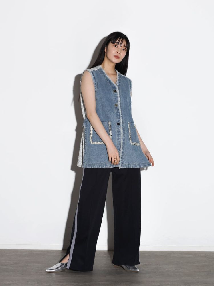 セール 29%OFF】ラディエイト RADIATE ツイードドッキングデニム