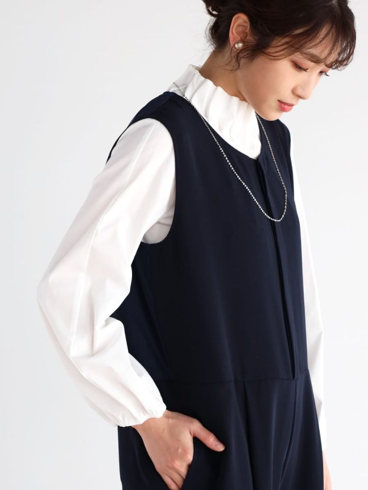 セール 48%OFF】ヴァン Vin バックチュールノースリーブ