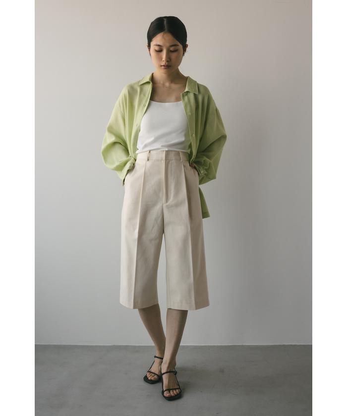 STYLEMIXER | タックハーフパンツ (ショートパンツ ) |SHEL'TTER