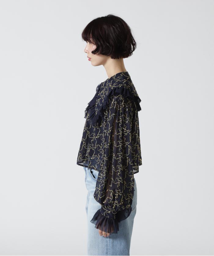 RhodolirioN Day Spencer STypewritブラウス RhodolirioN / Spencer Shirts － Boil