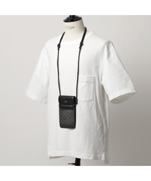 【CELINE】フォンポーチ CELINE レザー フォンポーチ トリオンフ 10G332CQD.38SI