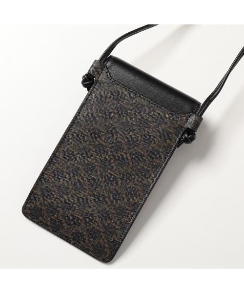 CELINE レザー フォンポーチ トリオンフ 10G332CQD.38SI