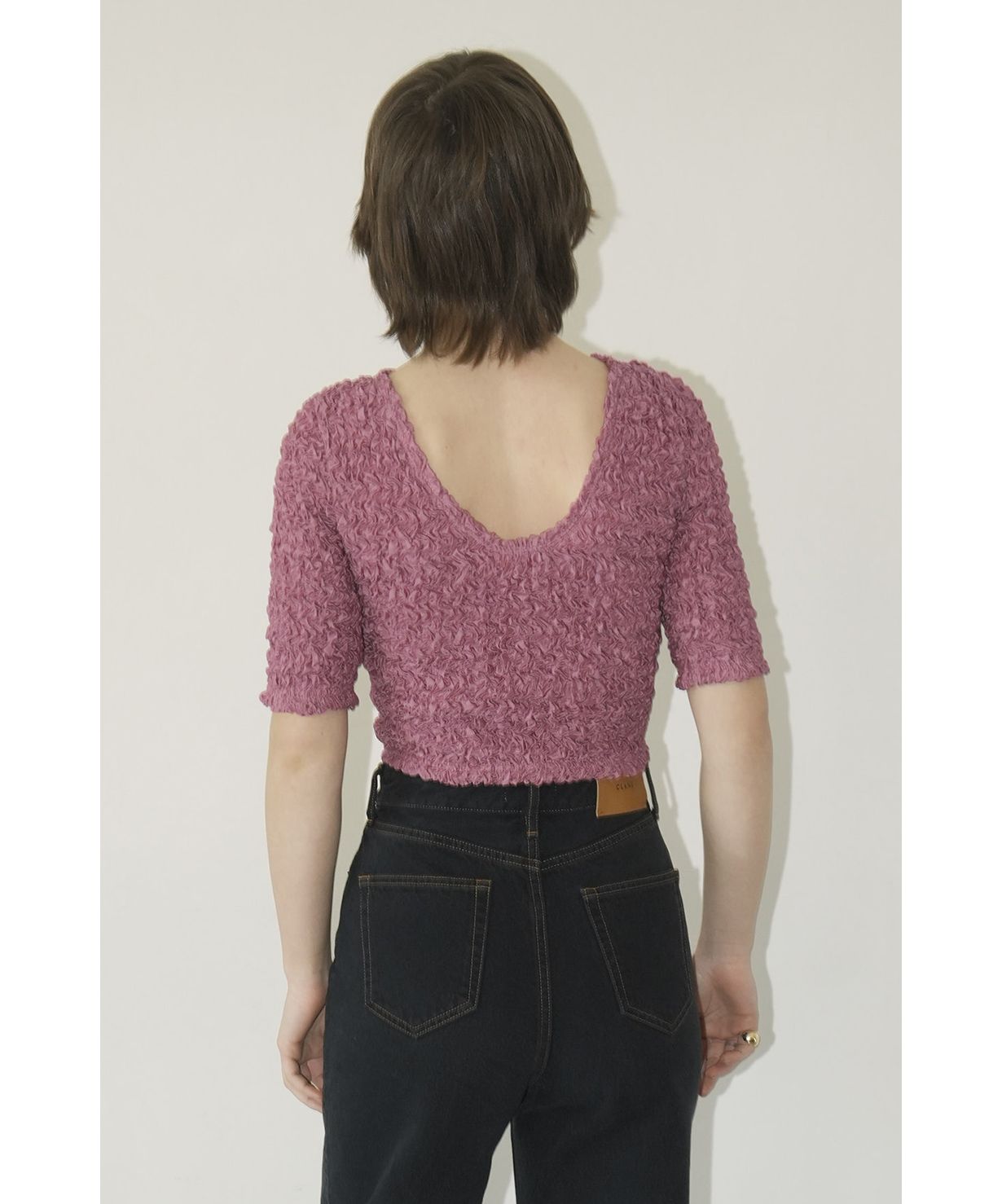 SHIRRING CROPPED TOPS(506029558) | クラネ(CLANE) - d fashion