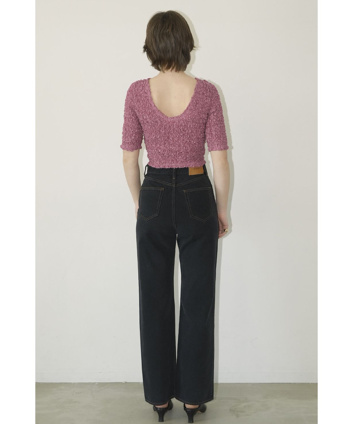 SHIRRING CROPPED TOPS(506029558) | クラネ(CLANE) - d fashion
