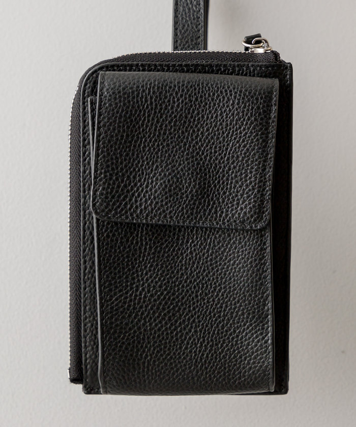 ear PAPILLONNER - モバイルウォレットショルダーバッグ クーポン】【セール 60%OFF】【ear PAPILLONNER】シンプル
