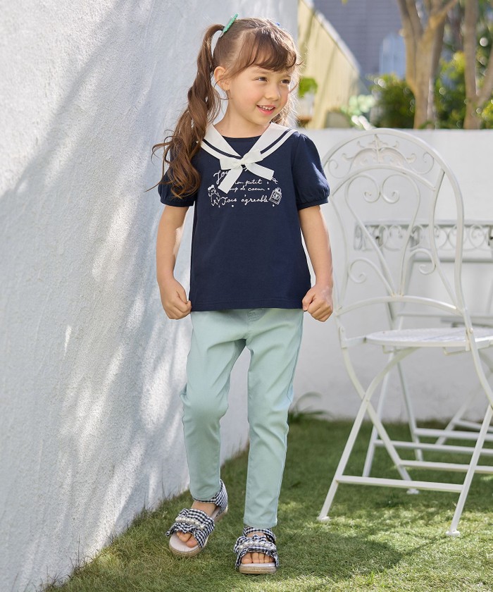 セール 30%OFF】セーラーカラー Tシャツ(506031629