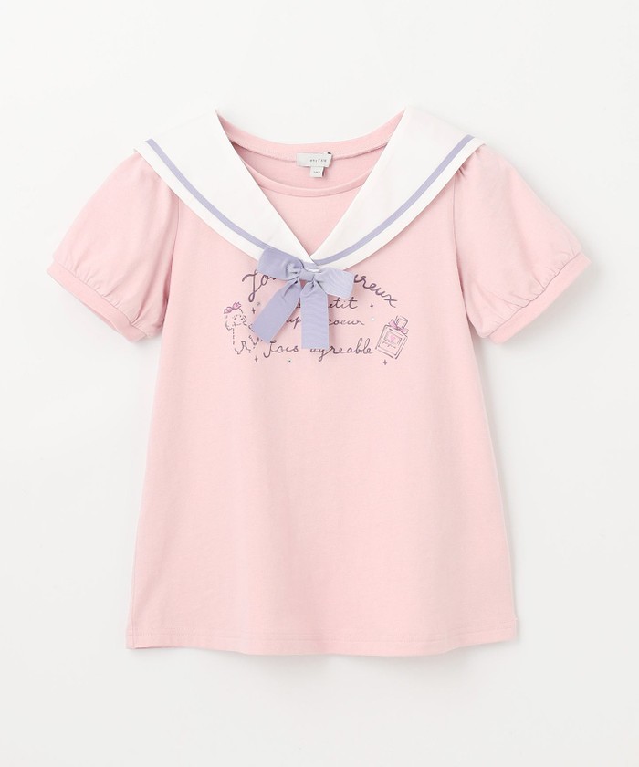 セール 30%OFF】セーラーカラー Tシャツ(506031629