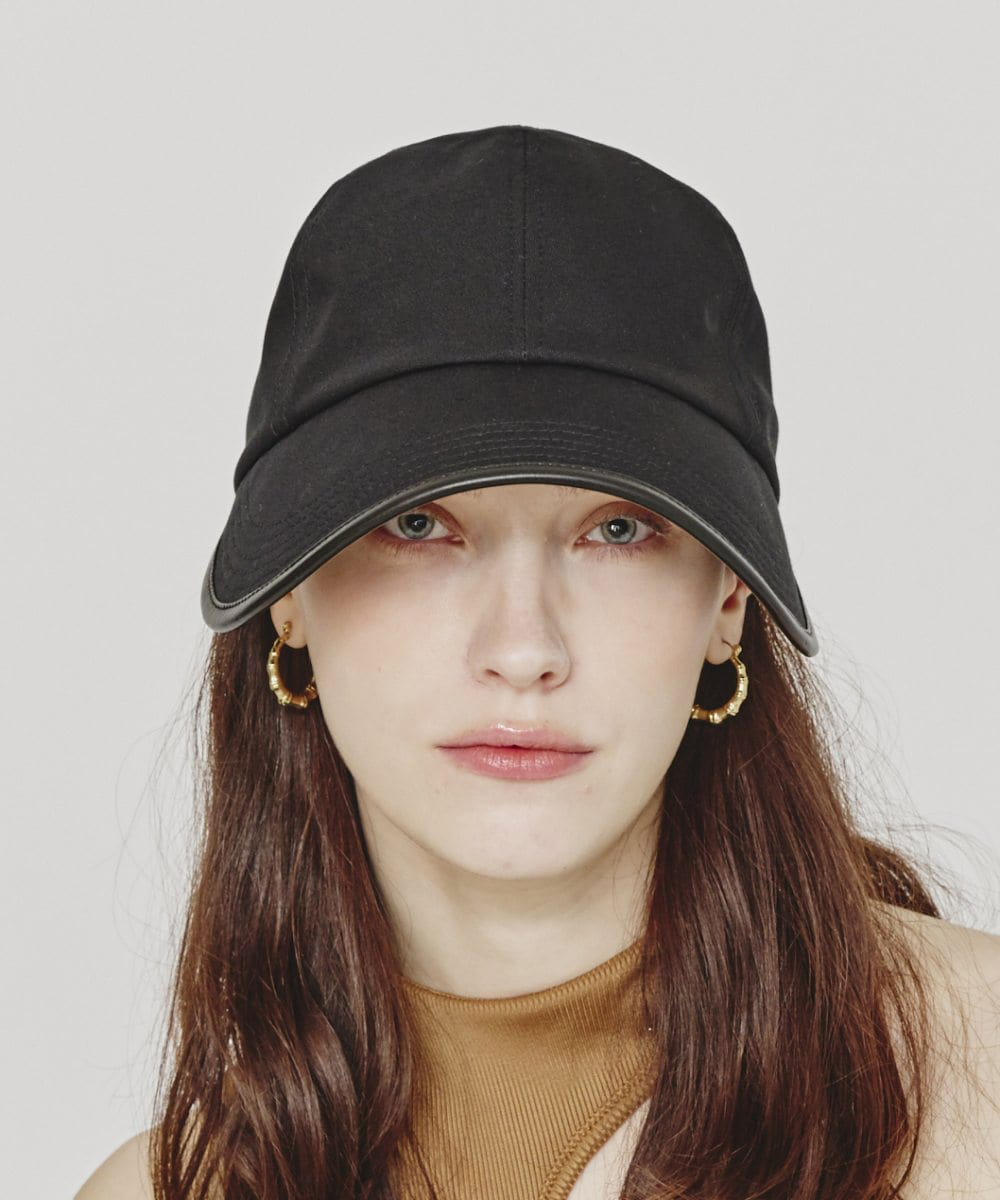 Chapeau d' O Canvas Wide Cap | 56cm～58cm(97) BLACK (01