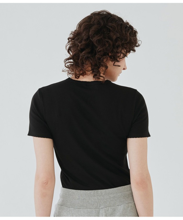 Amazon | [プチバトー] ポワンココットクルーネック長袖Tシャツ