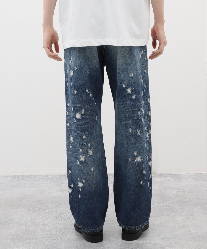 パンツ FAF SHOT GUN WOUND DENIM FAF (FAKE AS FLOWERS) / フェイク アス フラワーズ】SHOT GUN