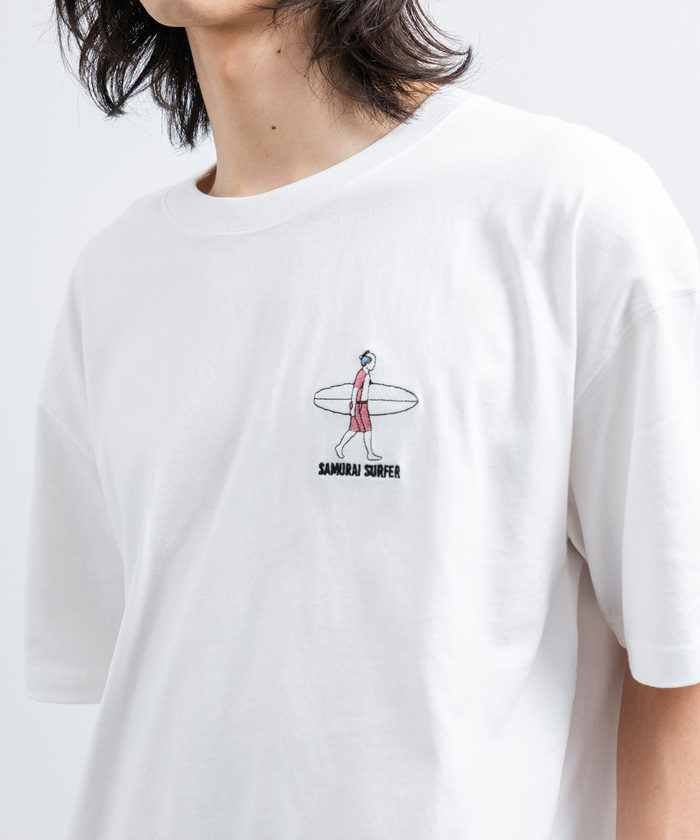 追加生産 / 和シリーズTシャツ 】j.n.r.d / 侍サーファー