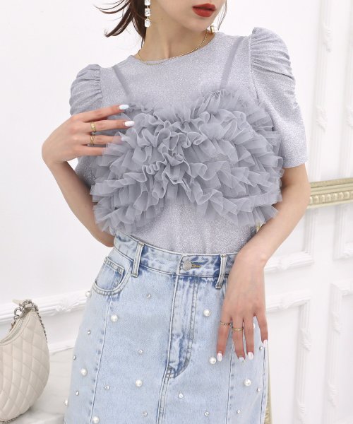 セール 57%OFF】ロイヤルパーティー ROYAL PARTY チュールビスチェ付 