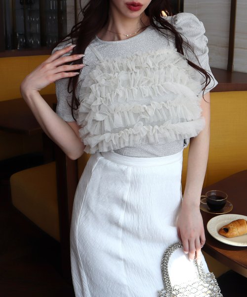 セール 57%OFF】ロイヤルパーティー ROYAL PARTY チュールビスチェ付 