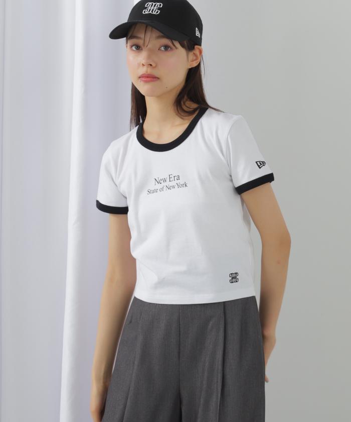 ジルスチュアート JILL STUART シャツ ◇リサイクルコットン シシュウロゴTシャツ(504576269) | ジル