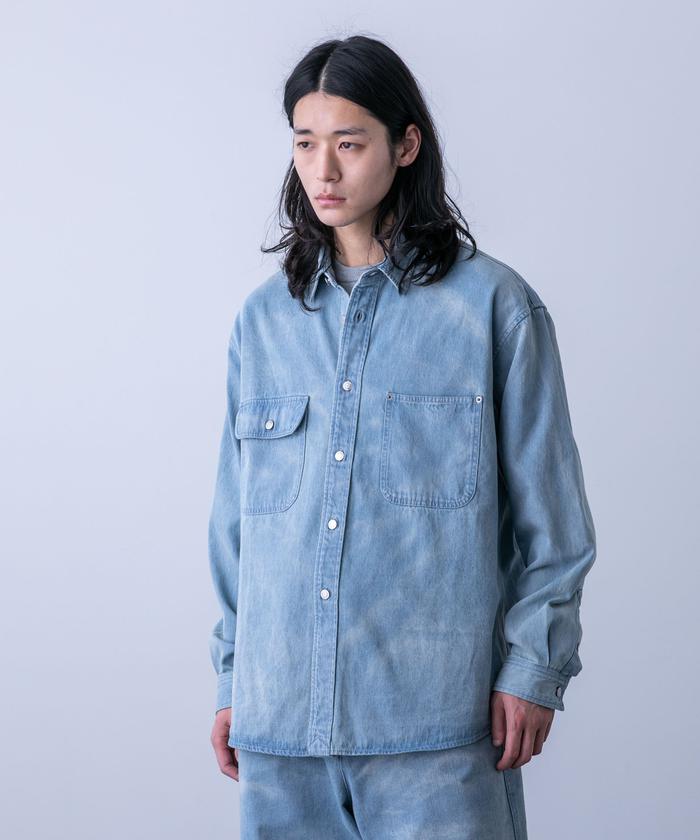 Man ライトブルー デニム シャツ X6MA149601LWHNXZU008 | Tods