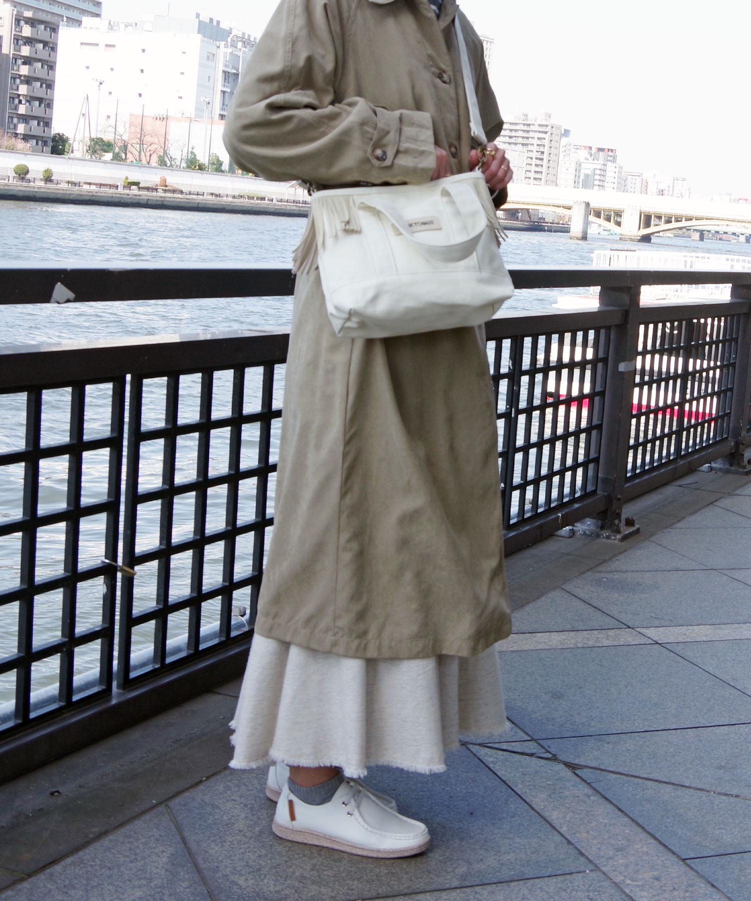 ミネトンカ MINNETONKA サイドフリンジトートバッグ fringe－s