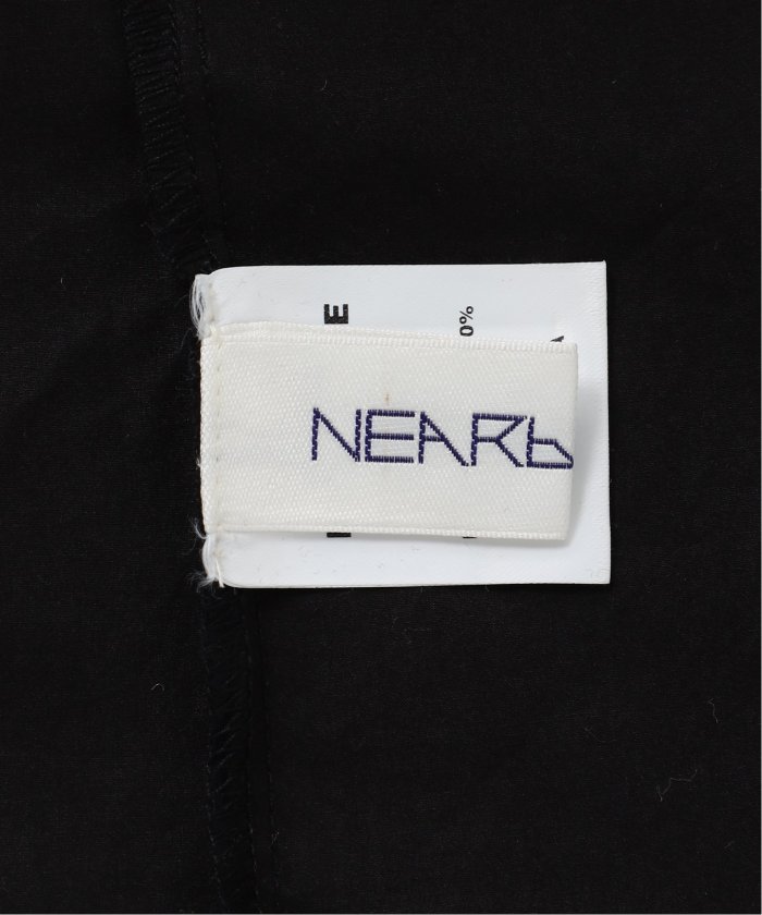 Plage - plage NEARBYME round shrring ブラウス セール】【NEARBYME/ニアーバイミー】 ROUND SHRRING ブラウス