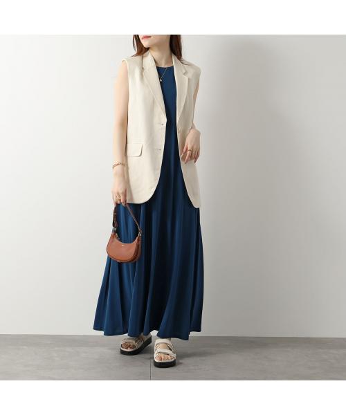 S MAX MARA アウトレット●MELODIE ギャザーネックワンピース 341024049_1.jpg