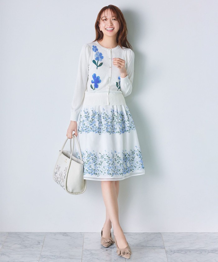 最終値下げ　一度のみ着用　TOCCA サイズ2 刺繍スカート サイズ2 CODE MESSAGE – TOCCA OFFICIAL SITE