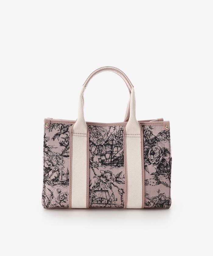 フラワーモチーフトートバッグ大／サマンサベガ未使用 定価　18.150円 Samantha Vegaのフラワーモチーフ トートバッグ