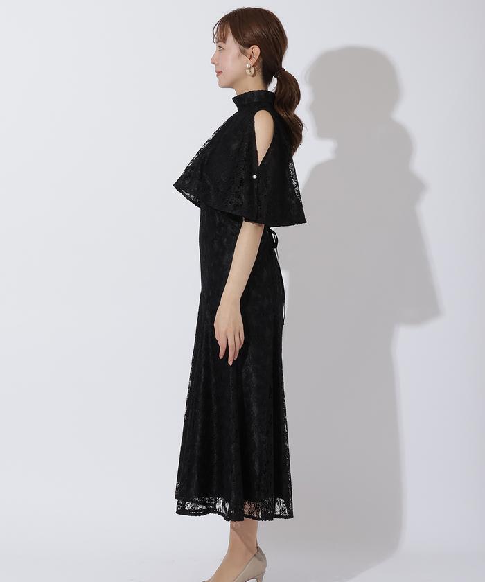 レースケープレイヤードドレス(506036084) | AND COUTURE(AND