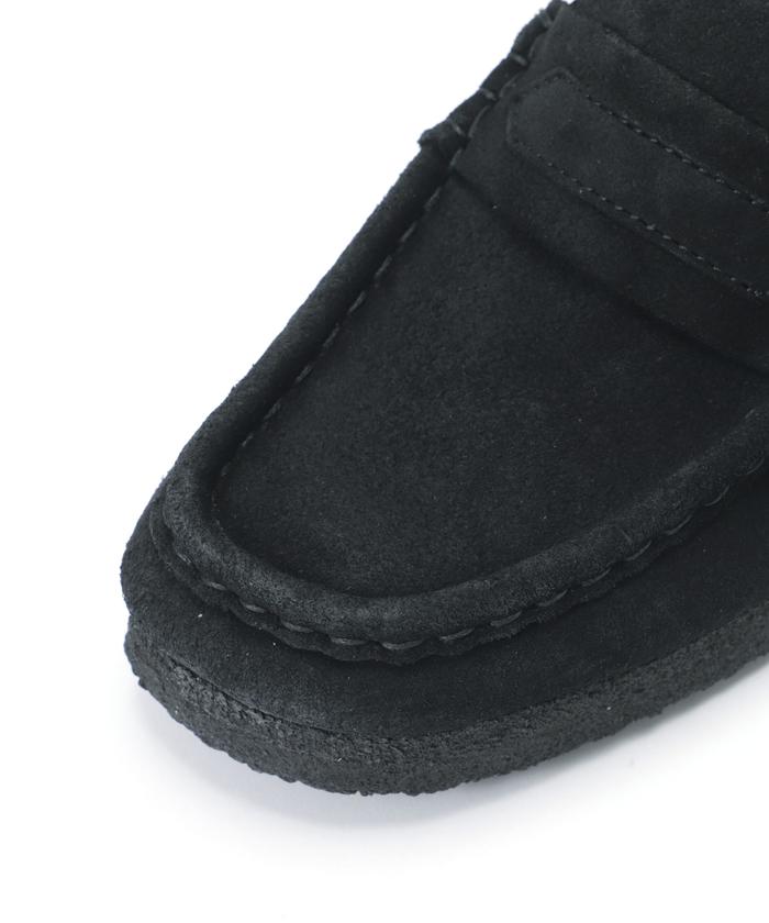 本日削除！美品★ビルケン ワラビー Wallabee 革靴 ローファー CLRAKS/クラークス WALLABEE LOAFER ワラビーローファー