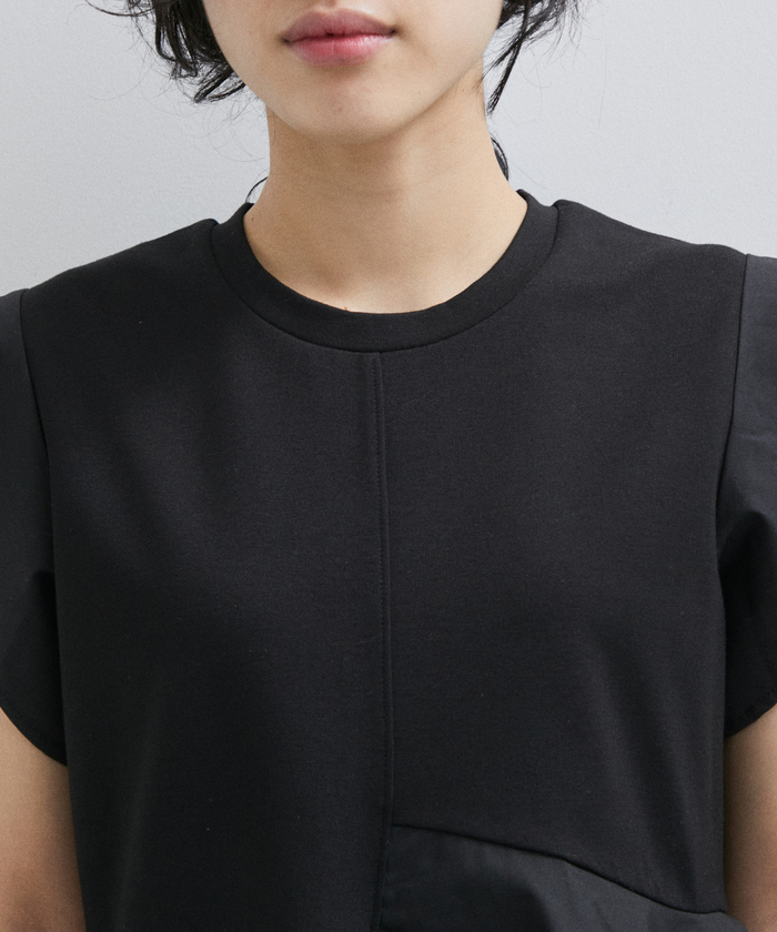 【再入荷・WEB限定・洗える】フリルペプラムカットソー ADAM ET ROPE'｜【再入荷・WEB限定・洗える】フリルペプラム