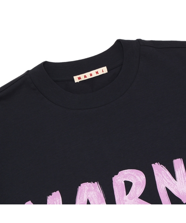 ★Marni★ロゴエンブロイダリー クルーネック Tシャツ LOGO T-SHIRTS / MARNI ロゴTシャツ（Tシャツ/カットソー