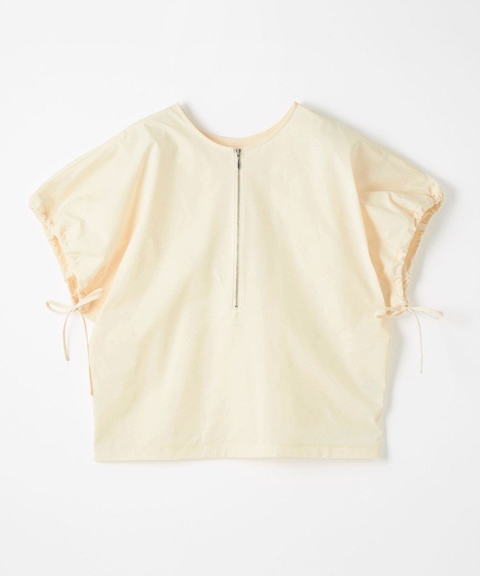 セール 30%OFF】＜EMMEL REFINES＞EM 2WAY ZIP リボンギャザー
