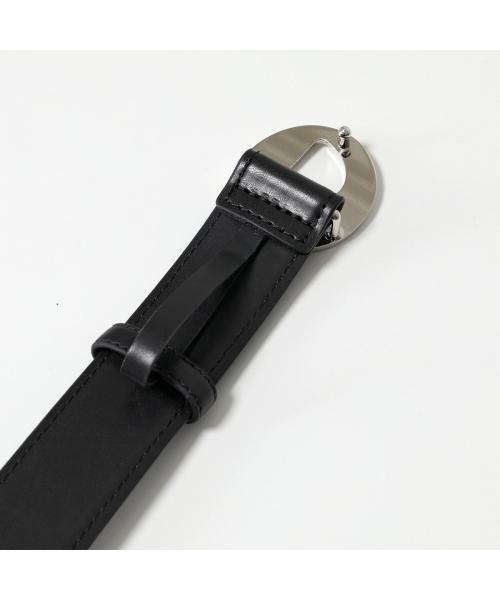 【最終値下げ】Coperni ロゴ レザー ベルト 黒 最終値下げ】Coperni ロゴ レザー ベルト 黒