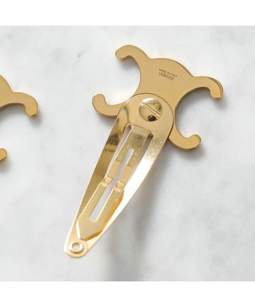 セリーヌ CELINE CELINE ヘアクリップ Snap Hair Clip 46Z656BSL【2点セット】 （35OR/Gold） -  ファッション通販 MAGASEEK(マガシーク)
