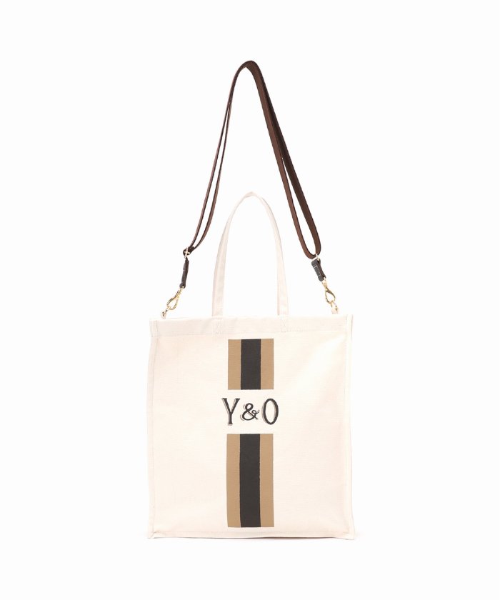 美品　YOUNG&OLSEN strap market tote 2way YOUNG&OLSEN】STRAP MARKET TOTE