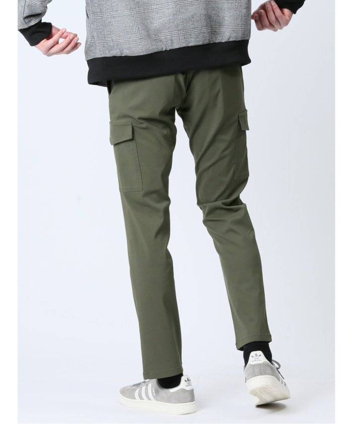 セール 50%OFF】クロスストレッチ カーゴパンツ メンズ パンツ