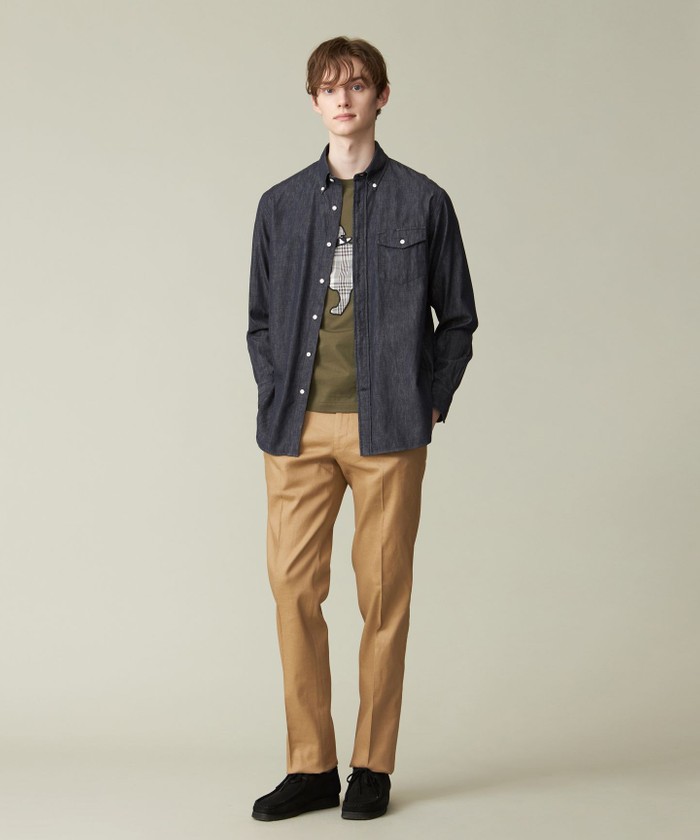 【juha】 リネンスラックス 2TUCK WIDE EASY PANTS（スラックス）｜JUHA（ユハ） スラックス