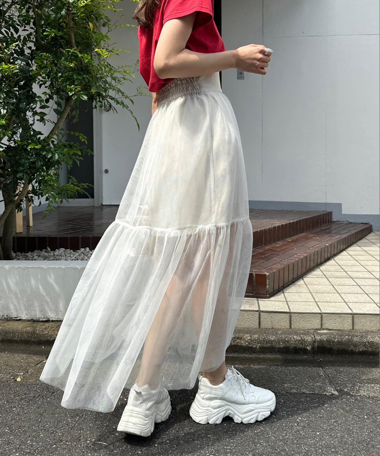 OURHOME シワになりにくいロングスカート オリーブ シワになりにくいロングスカート – OURHOME