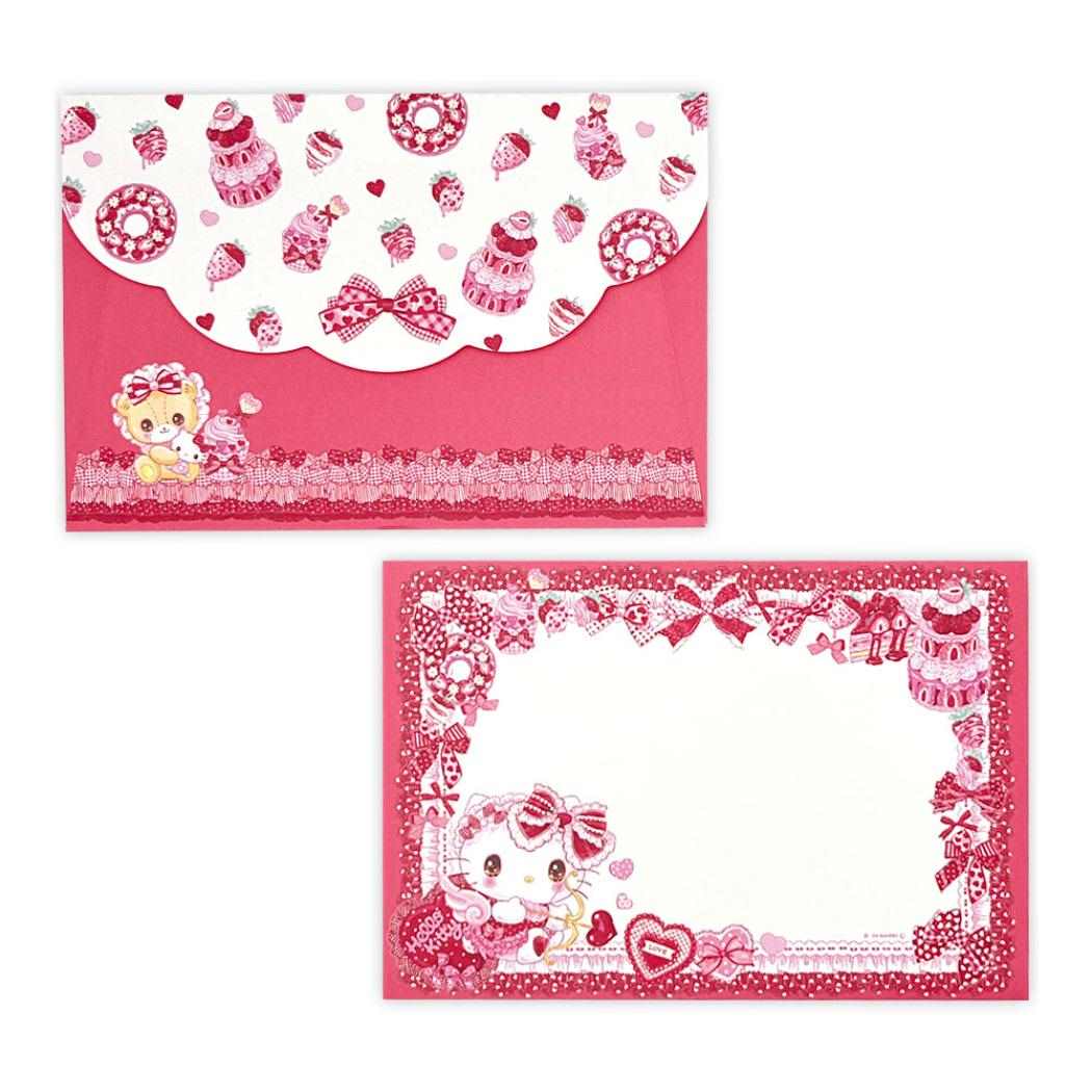 平成レトロ　サンリオ　キティ　花　フェアリー レターセット　ミニレターセット 平成レトロ サンリオ キティ 花 フェアリー レターセット