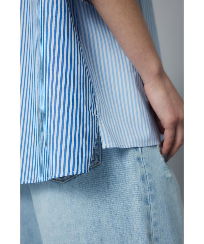 HeRIN.CYE A line over shirt Aラインオーバーシャツ A line over shirt Aラインオーバーシャツ（シャツ/ブラウス