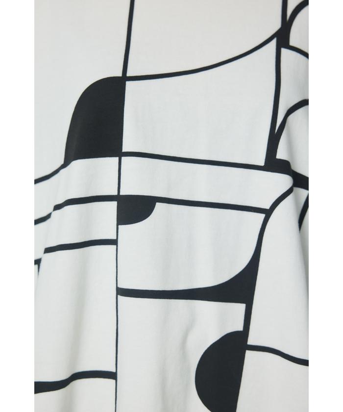 Half circle t－shirt(506040880) | ヘリンドットサイ(HeRIN.CYE