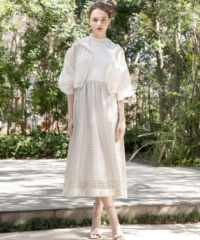 シャイニークロップドパーカー(506040914) | AND COUTURE(AND
