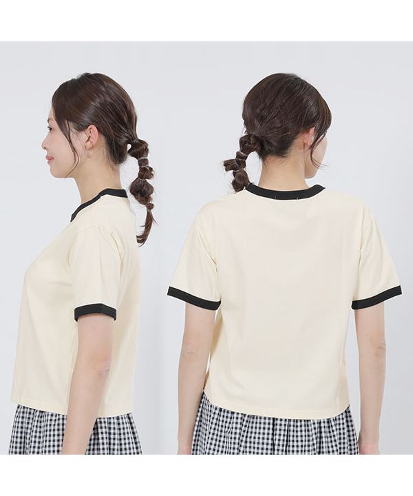 マリークワント MARY QUANT デイジーリンガー Tシャツ(506041133